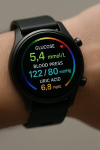 スマートウォッチで尿酸測定可能?