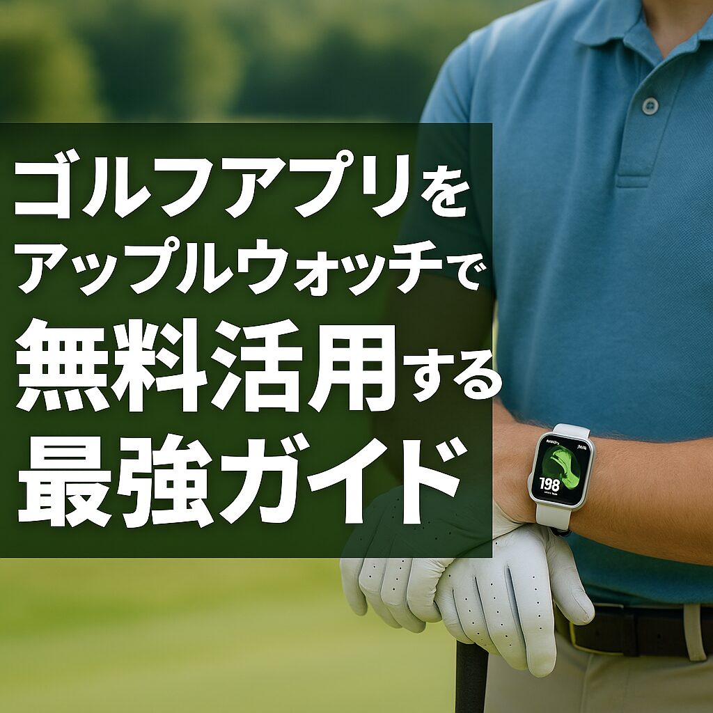 ゴルフアプリをアップルウォッチで無料活用する最強ガイド