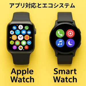 アプリ対応とエコシステム