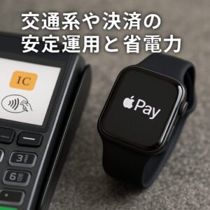 交通系や決済の安定運用と省電力