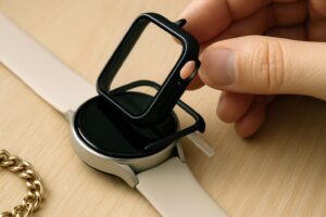 ケース・保護フィルム・金属アクセの干渉