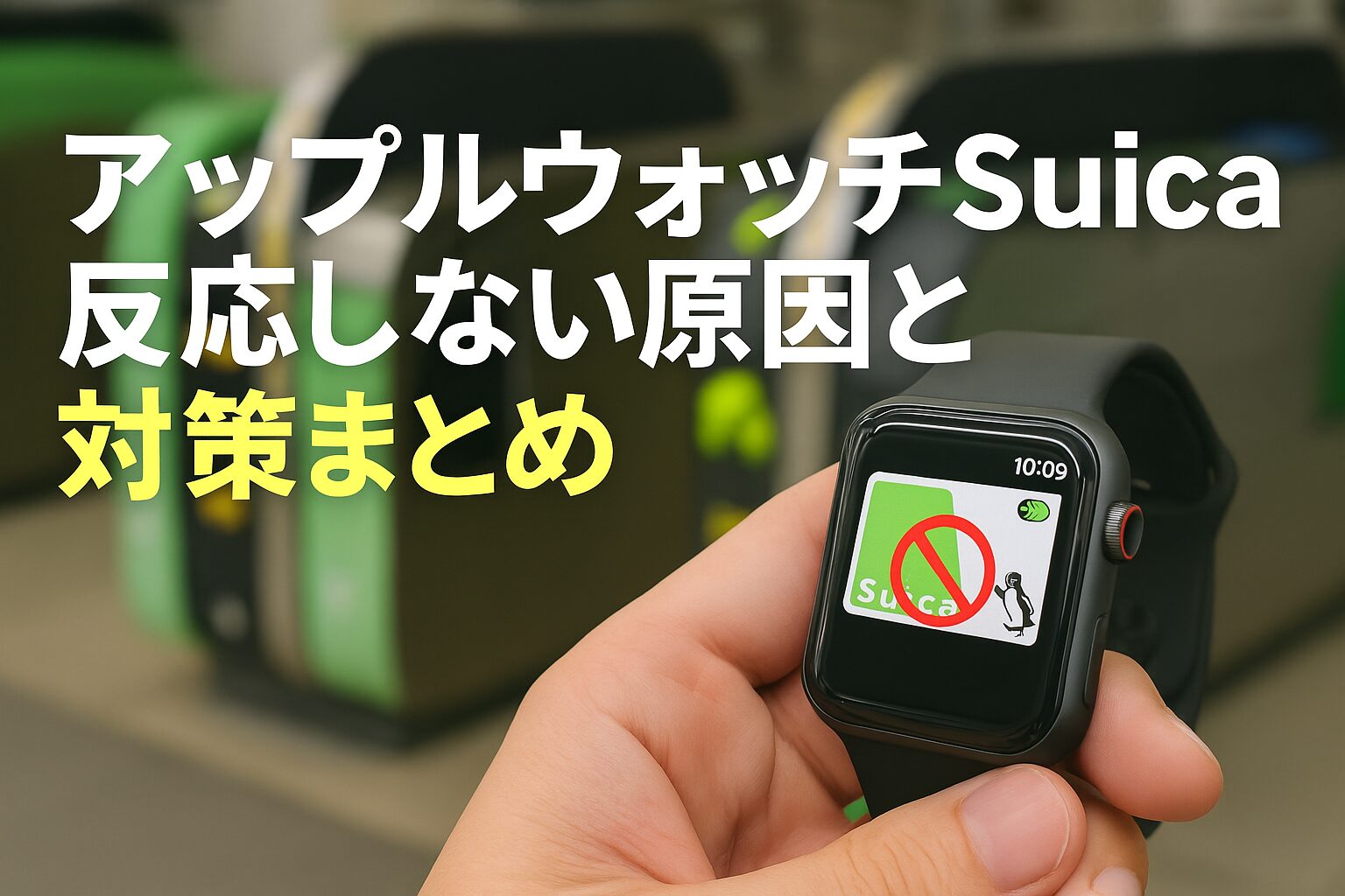 アップルウォッチでsuicaが反応しない原因と対策まとめ