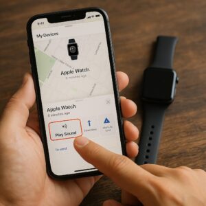 充電切れでも探すアプリで捜索