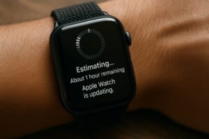 アップデート準備中から進まない時の対処