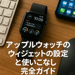アップルウォッチのウィジェットの設定と使いこなし完全ガイド