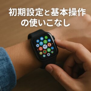初期設定と基本操作の使いこなし