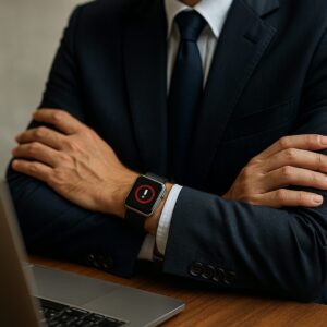 アップルウォッチとスーツが合わないと感じる瞬間