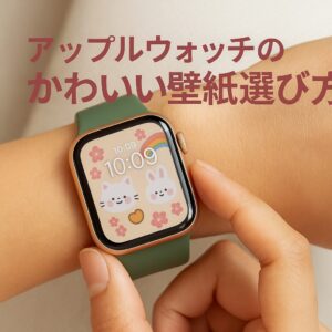 アップルウォッチのかわいい壁紙選び方