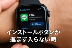 インストールボタンが進まず入らない時