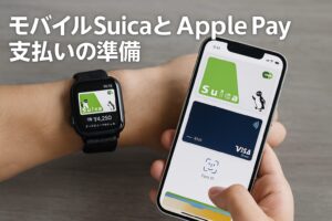 モバイルSuicaとApple Pay支払いの準備