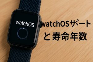 watchOSサポートと寿命年数