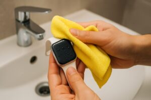 入浴後のApple Watchお手入れと乾燥