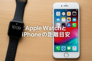 Apple WatchとiPhoneの距離目安
