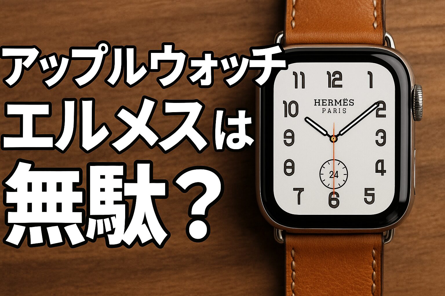 アップルウォッチのエルメスが無駄かを徹底検証！購入前に知るべき判断基準