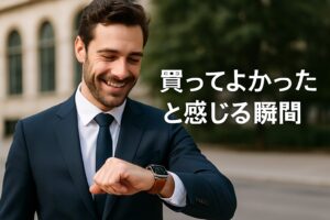 買ってよかったと感じる瞬間