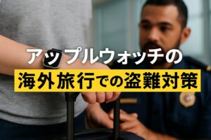 アップルウォッチの海外旅行での盗難対策