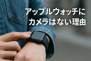 アップルウォッチにカメラはない理由