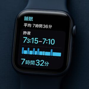 睡眠スコアの見方と平均目安