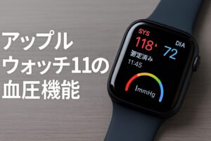 アップルウォッチ11の血圧機能