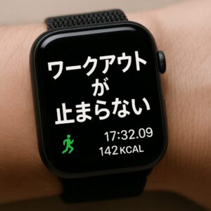 ワークアウトが止まらない