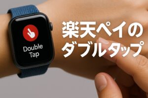 楽天ペイのダブルタップ