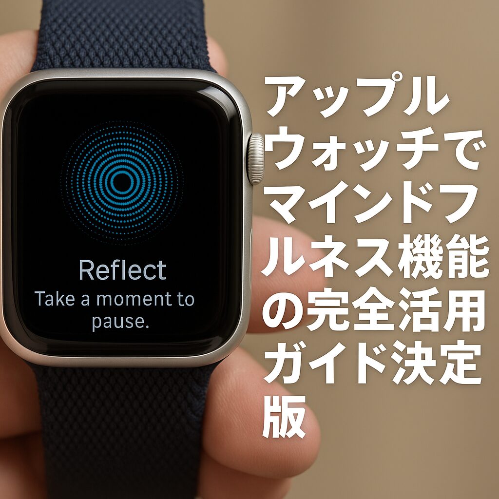アップルウォッチでマインドフルネス機能の完全活用ガイド決定版