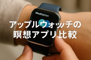 アップルウォッチの瞑想アプリ比較