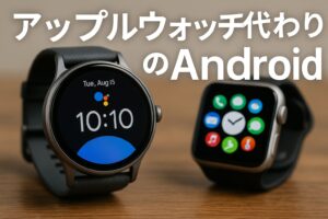 アップルウォッチ代わりのAndroid