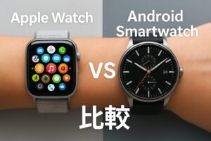 アップルウォッチとAndroidスマートウォッチの比較