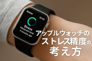 アップルウォッチのストレス精度の考え方