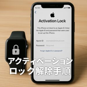 アクティベーションロック解除手順