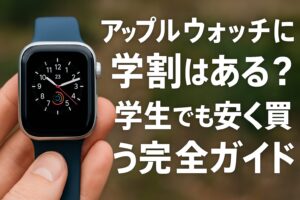 アップルウォッチに学割はある？学生でも安く買う完全ガイド