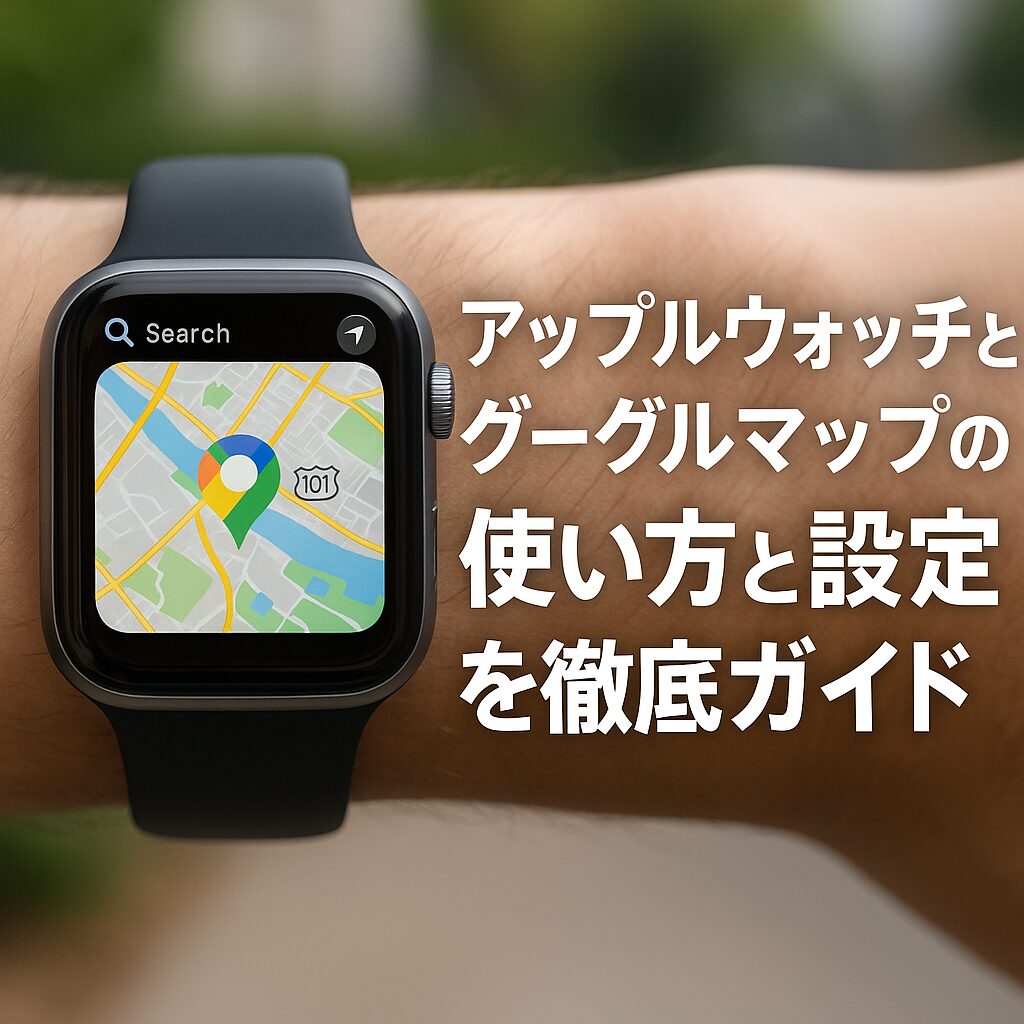 アップルウォッチとグーグルマップの使い方と設定を徹底ガイド