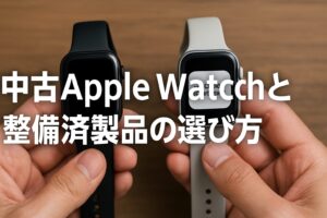 中古AppleWatchと整備済製品の選び方