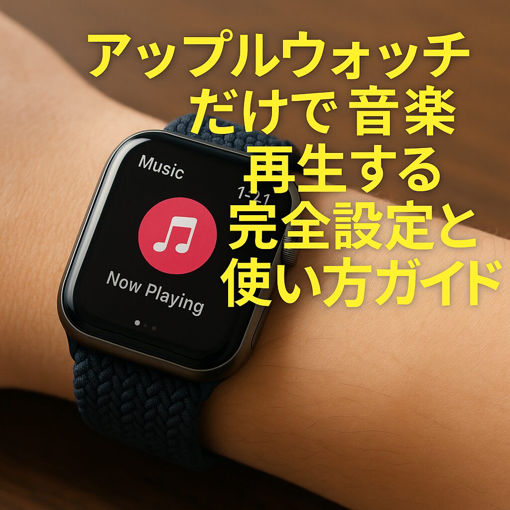 アップルウォッチだけで音楽再生する完全設定と使い方ガイド