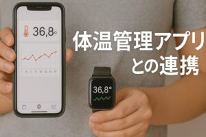 体温管理アプリとの連携