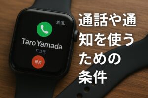 通話や通知を使うための条件