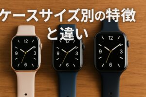 ケースのサイズ別の特徴と違い