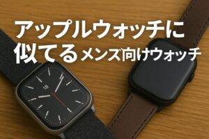 アップルウォッチに似てるメンズ向けウォッチ