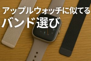 アップルウォッチに似てるバンド選び