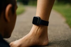 スマートウォッチを足首につけるメリットと注意点