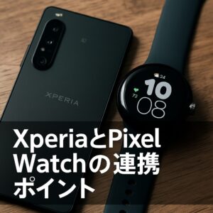 XperiaとPixel Watchの連携ポイント