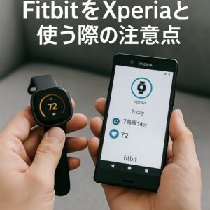 FitbitをXperiaと使う際の注意点