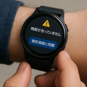 スマホとのBluetooth再接続で時間を直す方法
