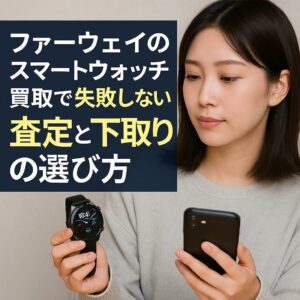 ファーウェイのスマートウォッチ買取で失敗しない査定と下取りの選び方