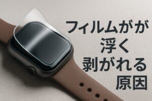 フィルムが浮く剥がれる原因