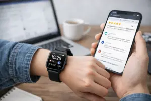 ニトリのスマートウォッチの口コミ評判を確認するイメージ