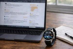 山善スマートウォッチCHRONOWEARシリーズの全体イメージと評判解説用写真